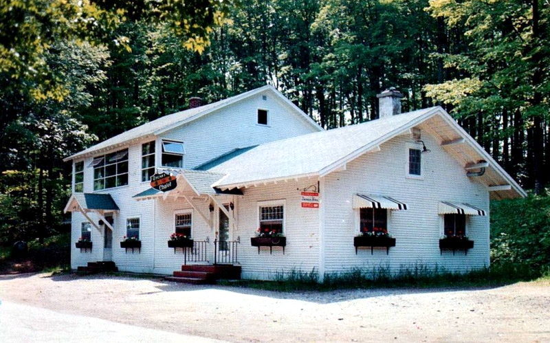 Oscars Chalet - Vintage Postcard